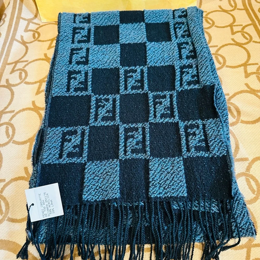 FENDI VINTAGE scarf with tags